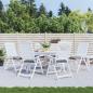 Preview: ARDEBO.de - Stuhlkissen 6 Stk. Grau 40x40x7 cm Oxford-Gewebe