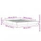 Preview: Bettgestell Betongrau 140x190 cm Holzwerkstoff