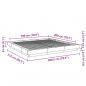 Preview: Bettgestell Sonoma-Eiche 180x200 cm Holzwerkstoff