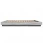Preview: Bettgestell mit LED Grau Sonoma 180x200 cm Holzwerkstoff