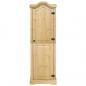 Preview: Kleiderschrank Corona 55x52x170 cm Massivholz Kiefer