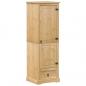 Preview: Kleiderschrank Corona 55x50x170 cm Massivholz Kiefer