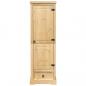 Preview: Kleiderschrank Corona 55x50x170 cm Massivholz Kiefer