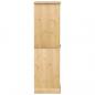 Preview: Kleiderschrank Corona 55x50x170 cm Massivholz Kiefer