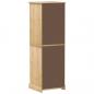 Preview: Kleiderschrank Corona 55x50x170 cm Massivholz Kiefer