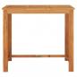 Preview: 5-tlg. Gartenbar-Set Grau Massivholz Akazie und Poly Rattan