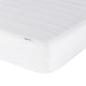 Preview: Bett mit Matratze Blau 80x200 cm Stoff