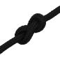 Preview: Arbeitsseil Schwarz 8 mm 25 m Polyester