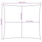 Preview: Sonnensegel Oxford-Gewebe Rechteckig 2,5x3 m Schwarz