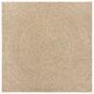 Preview: Teppich ZIZUR 120x120 cm Jute-Optik Indoor und Outdoor
