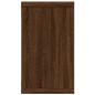 Preview: Wandregale 2 Stk. Braun Eichen-Optik 80x15x26,5cm Holzwerkstoff