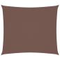 Preview: Sonnensegel Oxford-Gewebe Rechteckig 2x2,5 m Braun