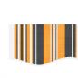 Preview: Markisenbespannung Mehrfarbig Gestreift 3,5x2,5 m