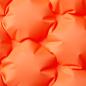 Preview: Doppel-Isomatte mit Kissen Selbstaufblasend Orange