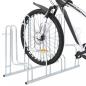 Preview: Fahrradständer für 4 Fahrräder Freistehend Verzinkter Stahl