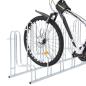Preview: Fahrradständer für 6 Fahrräder Freistehend Verzinkter Stahl
