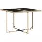 Preview: ARDEBO.de - 9-tlg. Garten-Essgruppe mit Kissen Beige Poly Rattan
