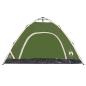 Preview: Campingzelt 4 Personen Grün Quick Release