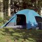 Preview: ARDEBO.de - Kuppel-Campingzelt 4 Personen Blau Wasserdicht