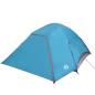 Preview: Kuppel-Campingzelt 4 Personen Blau Wasserdicht