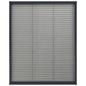 Preview: Insektenschutz-Plissee für Fenster Aluminium Anthrazit 60x80cm
