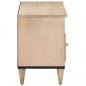 Preview: TV-Schrank 100x33x46 cm Massivholz Mango
