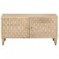 Preview: Couchtisch 80x50x40 cm Massivholz Mango