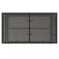 Preview: 4-tlg. Garten-Sofagarnitur mit Kissen Schwarz Poly Rattan Glas