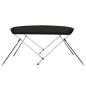 Preview: 2-Bow Bimini-Top Schwarz 178x138x96 cm