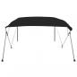 Preview: 4-Bow Bimini-Top Schwarz 236x228x127 cm