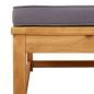Preview: 6-tlg. Garten-Lounge-Set mit Kissen Massivholz Akazie