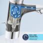Preview: GROHE Start Einhebel Waschtischarmatur, Quickfix, M-Size, mattschwarz (234552432)