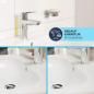 Preview: GROHE Start Einhebel Waschtischarmatur, Quickfix, M-Size, mattschwarz (234552432)
