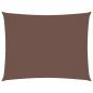 Preview: Sonnensegel Oxford-Gewebe Rechteckig 4x5 m Braun