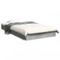 Preview: ARDEBO.de - Bettgestell Betongrau 90x190 cm Holzwerkstoff