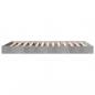Preview: Bettgestell Betongrau 90x190 cm Holzwerkstoff