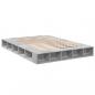 Preview: Bettgestell Betongrau 160x200 cm Holzwerkstoff