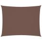 Preview: Sonnensegel Oxford-Gewebe Rechteckig 2,5x4 m Braun