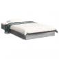 Preview: ARDEBO.de - Bettgestell Grau Sonoma 100x200 cm Holzwerkstoff