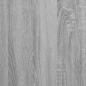 Preview: Bettgestell Grau Sonoma 75x190 cm Holzwerkstoff