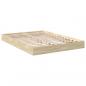 Preview: Bettgestell Sonoma-Eiche 140x200 cm Holzwerkstoff