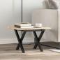 Preview: ARDEBO.de - Couchtisch-Gestell in X-Form 30x30x33 cm Gusseisen
