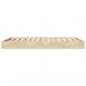 Preview: Bettgestell Sonoma-Eiche 120x200 cm Holzwerkstoff