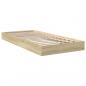 Preview: Bettgestell Sonoma-Eiche 75x190 cm Holzwerkstoff