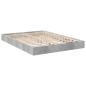Preview: Bettgestell Betongrau 140x200 cm Holzwerkstoff
