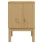 Preview: Nachttisch Wachsbraun 45x39x57 cm Massivholz Kiefer