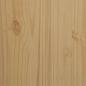 Preview: Nachttisch Wachsbraun 45x39x57 cm Massivholz Kiefer
