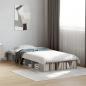 Preview: Bettgestell Betongrau 90x200 cm Holzwerkstoff