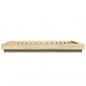 Preview: Bettgestell Sonoma-Eiche 120x200 cm Holzwerkstoff