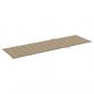Preview: Sonnenliegen-Auflage Beige 200x70x3 cm Oxford-Gewebe